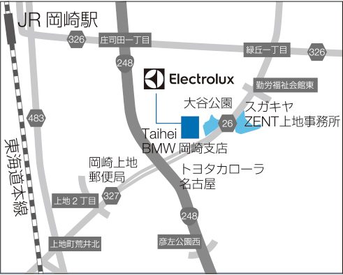 セミナー名古屋地図
