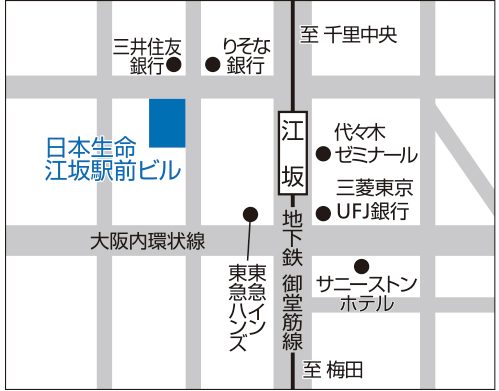 セミナー大阪地図